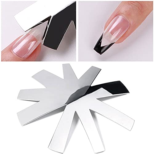 bigboxbox French Cutter for Nails, 3pcs Tip Edge Trimmer Easy Smile Line Acry...