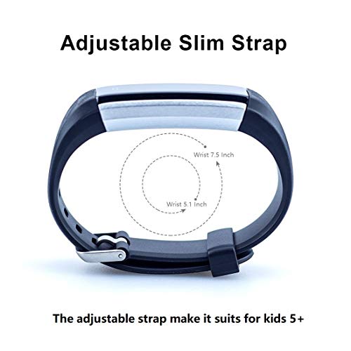 BIGGERFIVE Slim Fitness Tracker Watch for Kids Girls Boys Teens Age 5-12, Act...