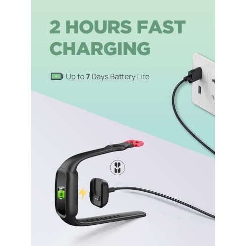 BIGGERFIVE Vigor 2 Kids Fitness Tracker Watch for Girls Boys Ages 5-12, IP68 ...