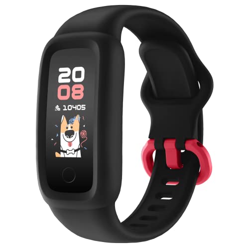 BIGGERFIVE Vigor 2 Kids Fitness Tracker Watch for Girls Boys Ages 5-12, IP68 ...