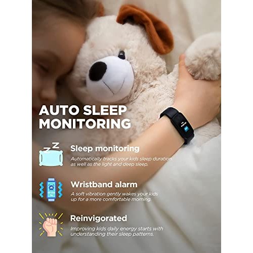 BIGGERFIVE Vigor Kids Fitness Tracker Watch for Girls Boys Ages 5-15, IP68 Wa...