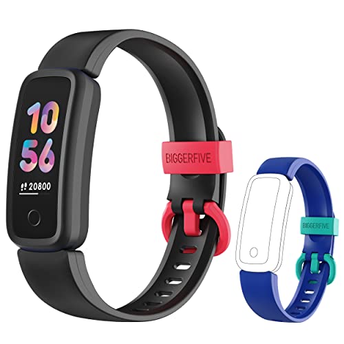 BIGGERFIVE Vigor Kids Fitness Tracker Watch for Girls Boys Ages 5-15, IP68 Wa...