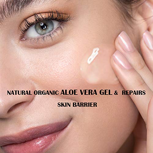 Bighture Organic Pure Aloe Vera Gel, with 100% Pure Aloe From Freshly Cut Alo...