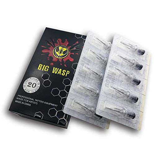 BIGWASP 4th Generation Premium Tattoo Needle Cartridges #10 Bugpin 11 Round L...