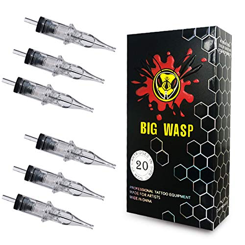 BIGWASP 4th Generation Premium Tattoo Needle Cartridges #10 Bugpin 11 Round L...