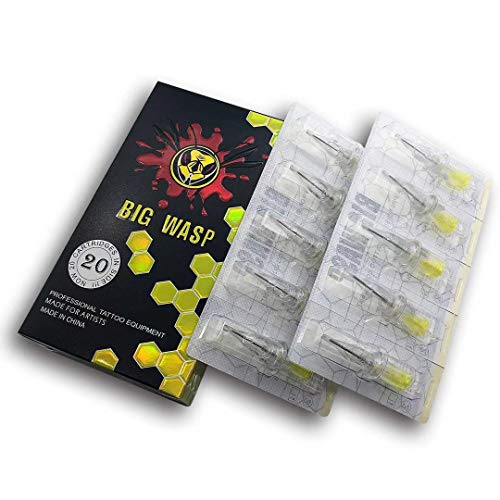 BIGWASP 4th Generation Premium Tattoo Needle Cartridges #12 Standard 11 Round...