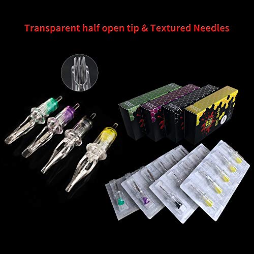 BIGWASP 4th Generation Premium Tattoo Needle Cartridges #12 Standard 11 Round...