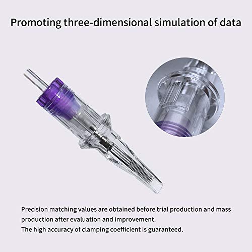 BIGWASP 4th Generation Premium Tattoo Needle Cartridges #12 Standard 13 Curve...