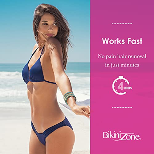 Bikini Zone Crème Hair Remover – Instant Hair Removal in Minutes – Good for S...