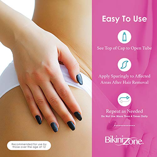 Bikini Zone Medicated After Shave Gel - Instantly Stop Shaving Bumps, Irritat...