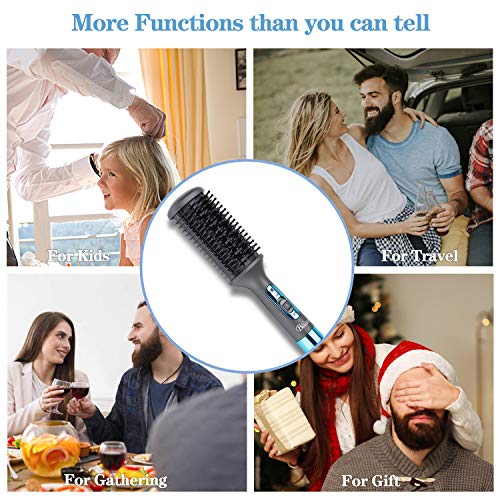 Beard Straightener, Multifunctional Beard and Hair Straightening Comb, Electr...