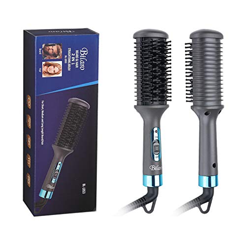 Beard Straightener, Multifunctional Beard and Hair Straightening Comb, Electr...
