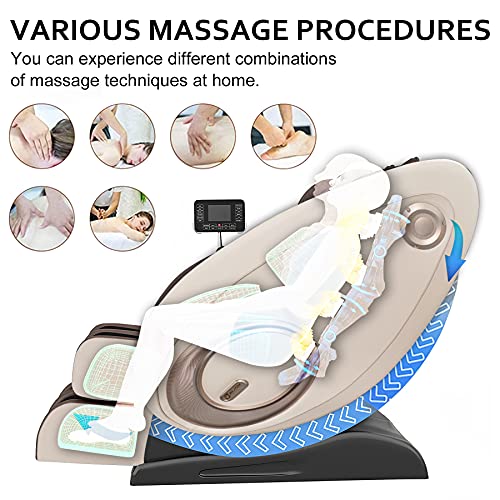 Massage Chair Blue-Tooth Connection and Speaker 2022 Newest, Easy to Use at H...