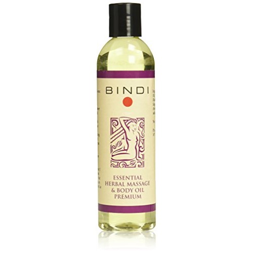 Bindi Bindi Premium Essential Herbal Massage and Body Oil, 8 Fluid Ounce