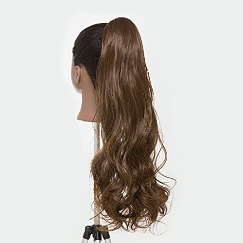 Bingsing Curly Ponytail Hair Extensions Fibre Ponytail Wig Long Ponytail Exte...