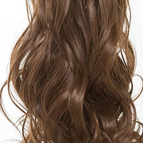 Bingsing Curly Ponytail Hair Extensions Fibre Ponytail Wig Long Ponytail Exte...