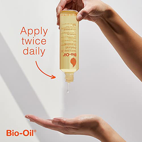 Bio-Oil Skincare Oil (Natural) for Scars and Stretchmarks with Organic Jojoba...