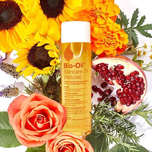 Bio-Oil Skincare Oil (Natural) for Scars and Stretchmarks with Organic Jojoba...