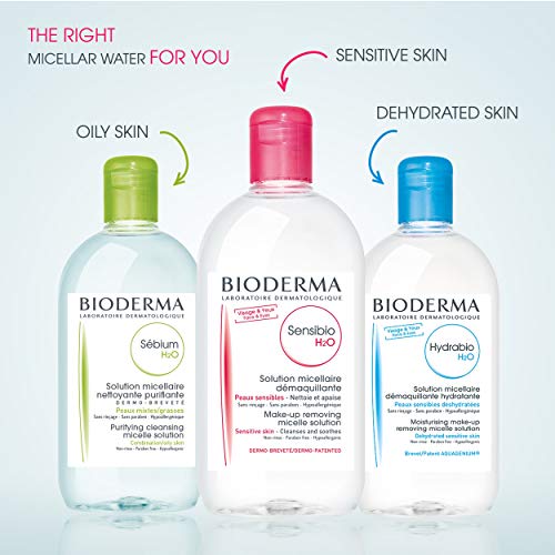 Bioderma - Sensibio H2O - Micellar water makeup remover , Make-Up removing mi...
