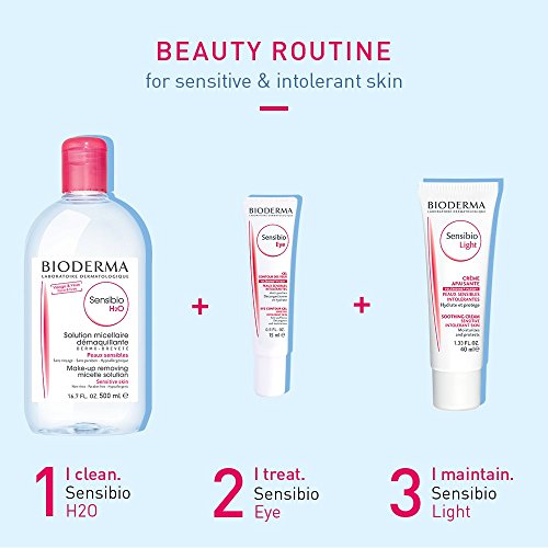 Bioderma - Sensibio H2O - Micellar water makeup remover , Make-Up removing mi...