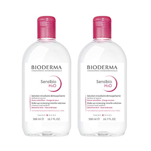 Bioderma - Sensibio H2O - Micellar water makeup remover , Make-Up removing mi...