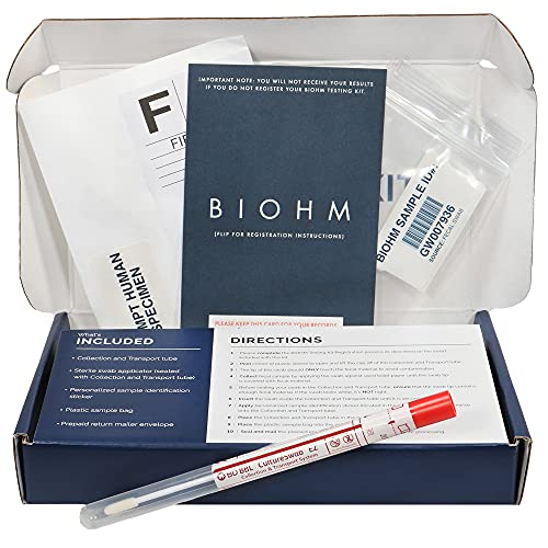 BIOHM Gut Test Kit for Gut Health and Digestive Health - Gut Bacteria Test Ho...