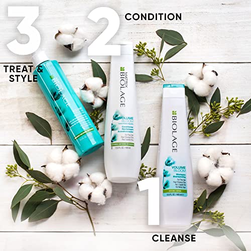 BIOLAGE Volume Bloom Shampoo | Lightweight Volume & Shine | For Fine Hair | P...