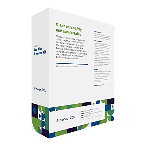 Bionix - Ear Wax Removal Kit, Helps Remove Wax Buildup, for Safe Earwax Remov...