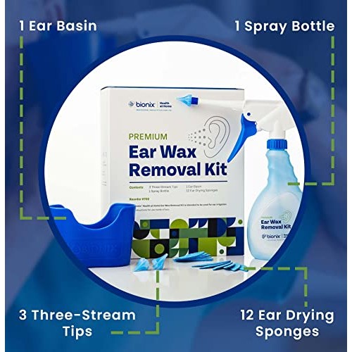 Bionix - Ear Wax Removal Kit, Helps Remove Wax Buildup, for Safe Earwax Remov...