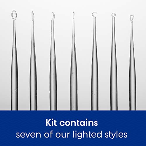 Bionix - Lighted Ear Curette Variety Pack, Earwax Removal Kit, Helps Remove W...