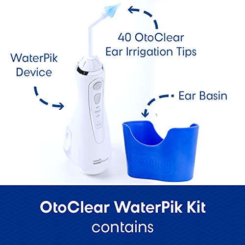 Bionix - OtoClear WaterPik Kit, Comfortable, Easy-To-Use, For Safe Earwax Rem...