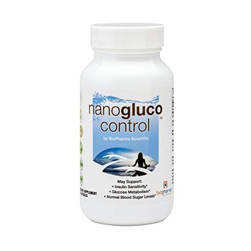 Biopharma Scientific NanoGluco Natural Blood Sugar Control Capsules | 30 Serv...