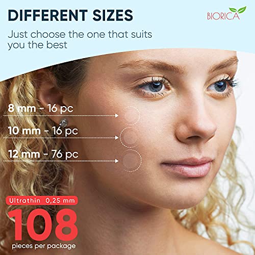 Invisible Acne Patch, Pimple Healing. Hydrocolloid Acne Spot Treatment, Stick...