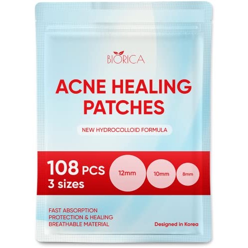 Invisible Acne Patch, Pimple Healing. Hydrocolloid Acne Spot Treatment, Stick...