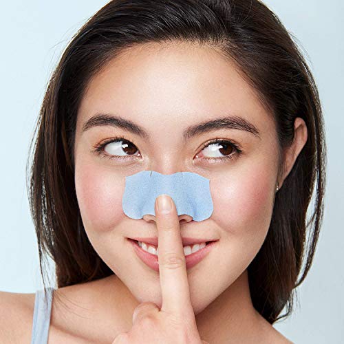 Bioré Blue Agave Pore Strips, Nose Strips for Combination Skin, with Instant ...