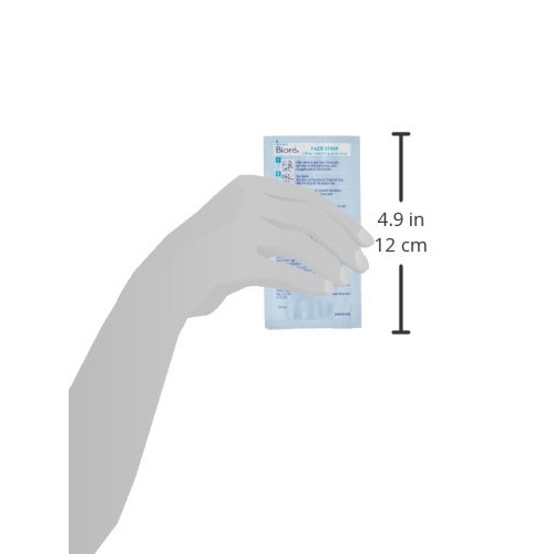 Bioré Nose+Face, Blackhead Remover Pore Strips, 12 Nose + 12 Face Strips for ...