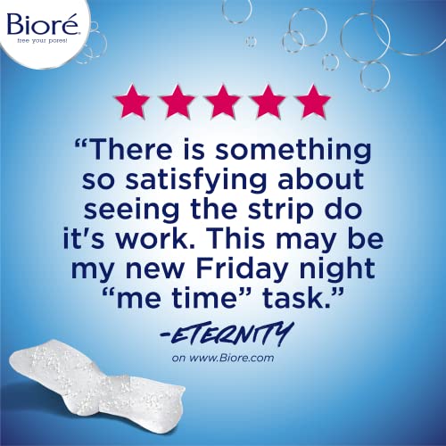 Bioré Nose+Face, Deep Cleansing Pore Strips, 7 Nose + 7 Chin or Forehead, wit...