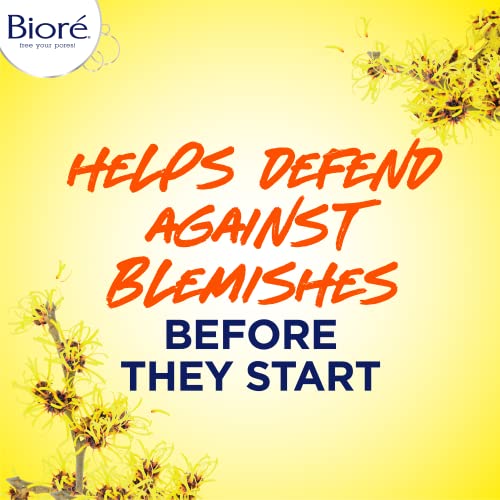 Bioré Witch Hazel Pore Clarifying Acne Face Wash, Exfoliating Facial Cleanser...