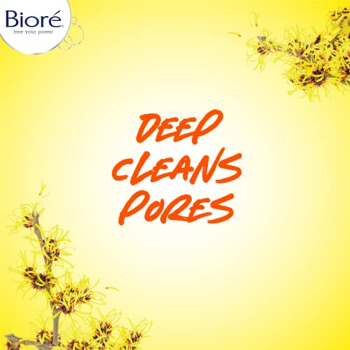 Bioré Witch Hazel Pore Clarifying Acne Face Wash, Exfoliating Facial Cleanser...