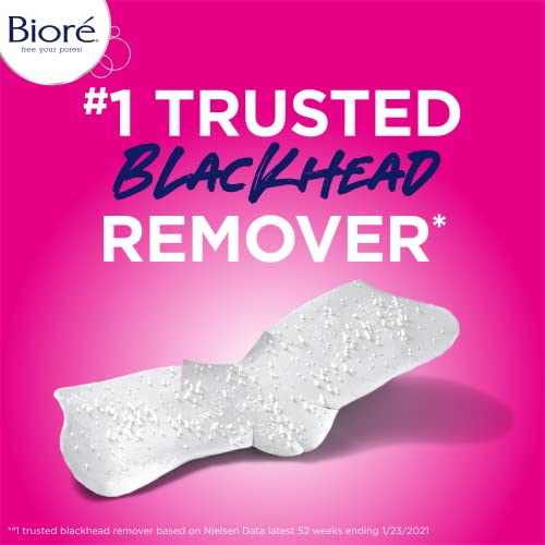 Bioré Witch Hazel Ultra Cleansing Pore Strips, Nose Strips, Clears Pores up t...