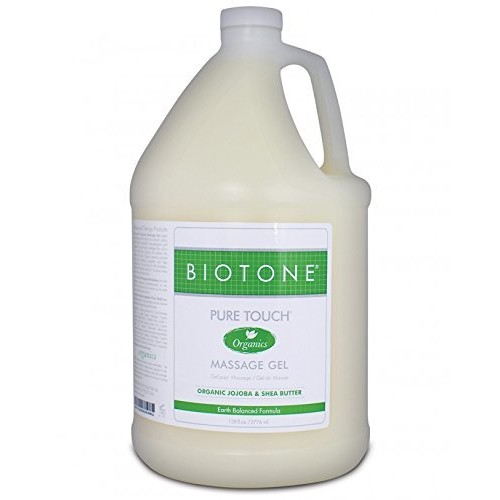 Biotone Pure Touch Organics Massage Gel, 128 Ounce