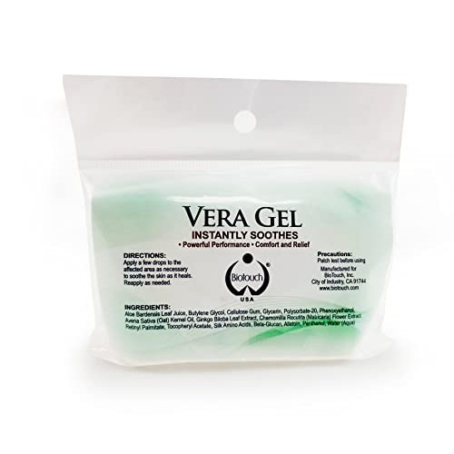 BioTouch VeraGel INSTANT SOOTHING ELIXER (4 PACK) Microblading Tattoo Afterca...