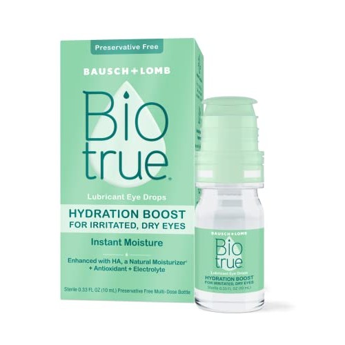 Biotrue® Hydration Boost Eye Drops for Irritated and Dry Eyes from Bausch + L...