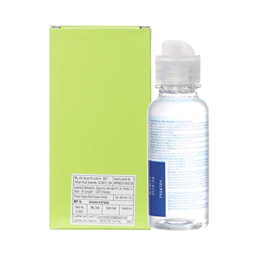 Contact Lens Solution by Biotrue, Multi-Purpose Solution for Soft Contact Len...