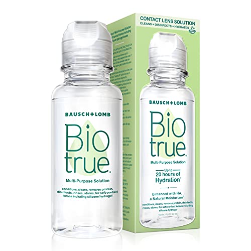 Contact Lens Solution by Biotrue, Multi-Purpose Solution for Soft Contact Len...