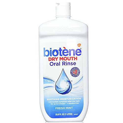 Biotene Oral Rinse Mouthwash for Dry Mouth, Breath Freshener and Dry Mouth Tr...