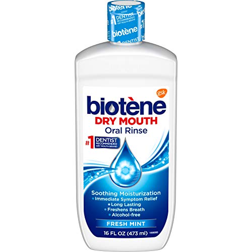 biotène Oral Rinse Mouthwash for Dry Mouth, Breath Freshener and Dry Mouth Tr...