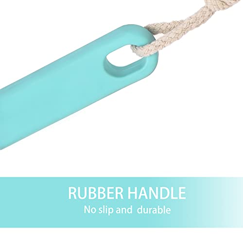 Bath Body Brush for Men and Women,Long Handle with TPR Grip,Body Wash can be ...