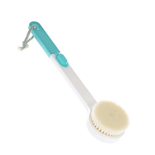 Bath Body Brush for Men and Women,Long Handle with TPR Grip,Body Wash can be ...