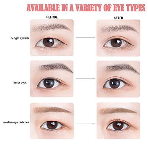 120 Pairs Eyelid Tape Kit Natural,One-Side Self Adhesive Invisible Double Eye...
